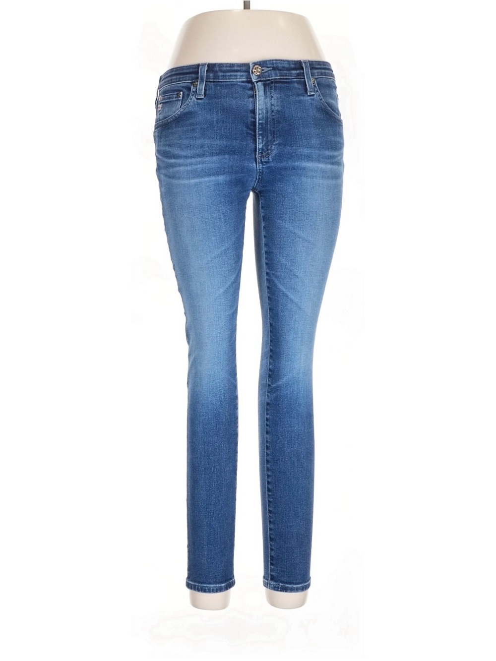 Ag Adriano Goldschmied Blue Skinny Jeans